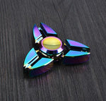 NEW Premium Metal Rare Rainbow Fidget Spinner Future Star Style